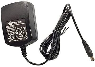 Polycom Universal Power Supply for VVX 100 and 200 Series, 12V, 0.5A, UK power plug.