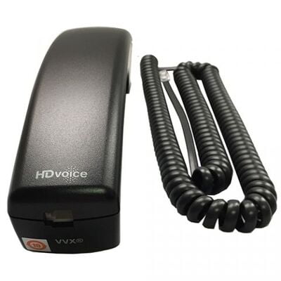 Poly HD-Voice handset and cord ,one unit (2200-17444-001/5)